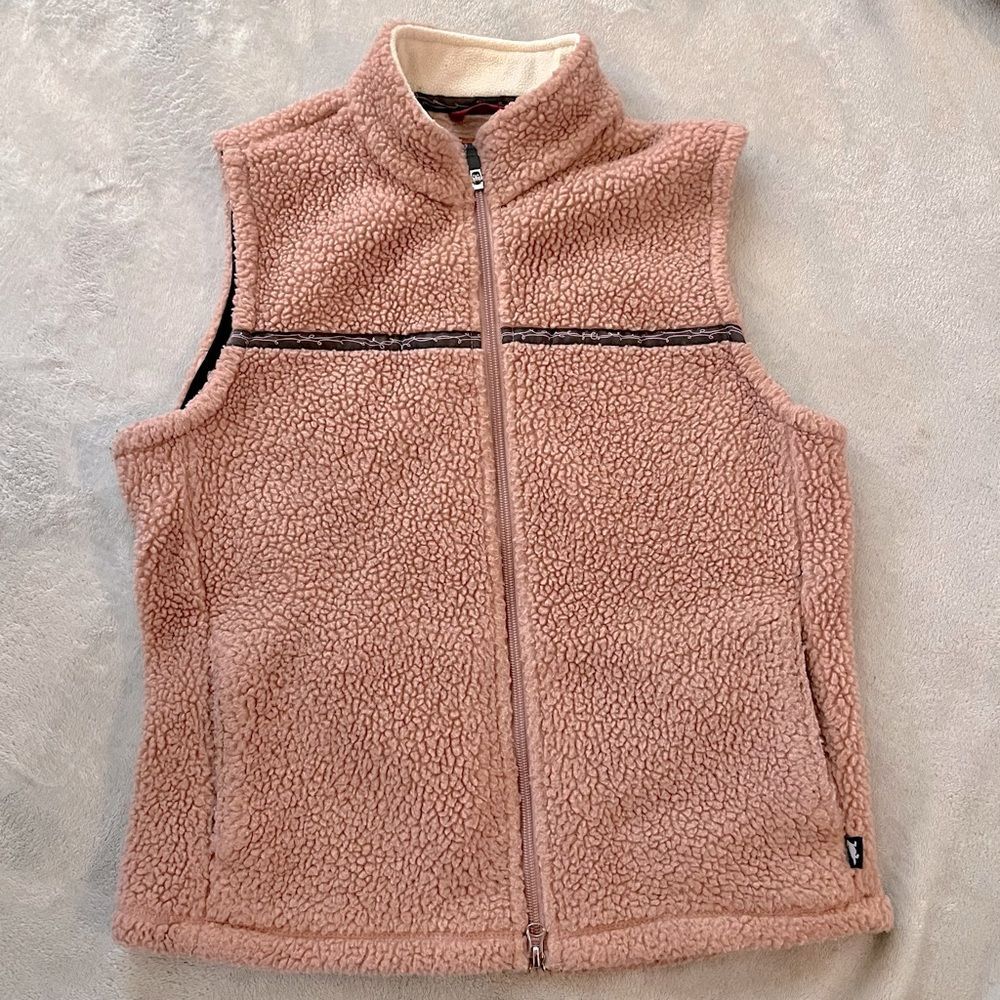 Horny Toad Pink Fleece Vest
